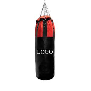 Sac de frappe de boxe en cuir PU, dernier design, avec logo personnalisé, outil d'entraînement pour hommes, rempli de sable, meilleure qualité, dernière collection - Product Image 1