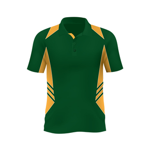 Custom Wholesale Latest Design Men Colorful Sublimation Hip Hop Short Sleeve Men Polo T Shirts - Product Image 1