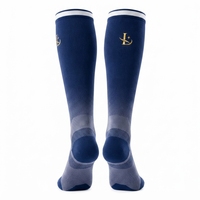 Chaussettes de compression respirantes pour le sport, tissu extensible de qualité supérieure, ajustement confortable et flexible, adaptées à la course à pied, à l'entraînement et au fitness