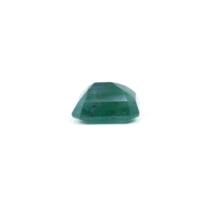 Handcrafted 6.9 Carat Synthetic Zambian Emerald Loose Gemstone Emerald Cut 8x10mm for Fine Jewelry - Product Image 3