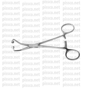 Meilleur fabricant Pissco pour pince auriculaire, mâchoires Atraumatic incurvées Debakey, tiges légèrement incurvées, Instruments chirurgicaux - Product Image 6