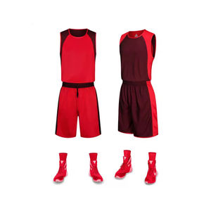 Nuevo Uniforme de Baloncesto Personalizable, Transpirable, de Secado Rápido, Antibacterial, Talla Grande, 100% Poliéster de Alta Calidad - Product Image 2