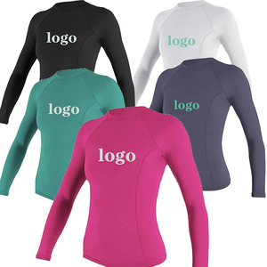 เสื้อแรชการ์ดผู้ชายแบบขายส่ง OEM สกรีนโลโก้ตามสั่ง ป้องกันแสงแดด UPF50 ระบายอากาศได้ดี แห้งเร็ว แขนยาว สำหรับเล่นเซิร์ฟ - Product Image 2