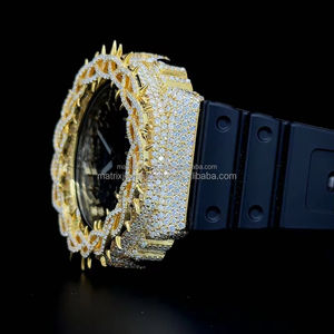 Plusieurs couleurs Thorn Design GA2100 Buss Down Watch Bezel Collection Custom 925 Silver Gold Plated Thorn Watch Case Band - Product Image 5