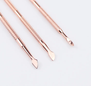 Empujador de Cutículas de Acero Inoxidable Reutilizable de Doble Uso de Alta Calidad, Ligero, con Logotipo Personalizado, Servicio OEM/ODM, 8 Piezas - Product Image 5