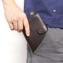 Exclusive Premium Fashion Men's Waterproof High-quality Customizable <b>Synthetic</b> <b>Leather</b> Slim Bifold Card Holder Durable Everyday - Product Image 4