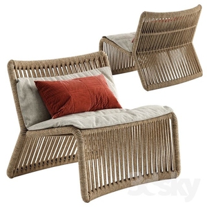 Meubles en aluminium et rotin pour projet de café et d'hôtel, fabriqués en Indonésie - Product Image 1