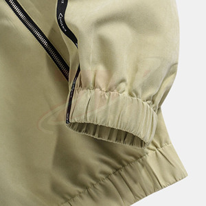 Chaqueta Cortavientos Personalizada para Hombre, con Media Cremallera, Capucha, Ligera, Impermeable, Deportiva, para Correr, Estilo Anorak, Informal, para Uso al Aire Libre - Product Image 4