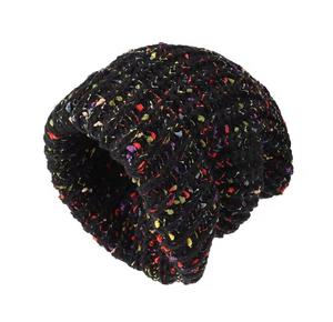 Chapeau élégant unisexe en acrylique tricoté à la main avec cache-oreilles, respirant, imperméable, ajustable, pour enfants, color block, pour l'extérieur, 56-58CM - Product Image 4