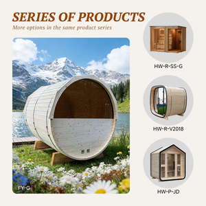 <span class=keywords><strong>Sauna</strong></span> de Contraste para Recuperación Atlética, Barril de <span class=keywords><strong>Sauna</strong></span> Exterior de Madera Sostenible, <span class=keywords><strong>Oasis</strong></span> para Patio, Suite de <span class=keywords><strong>Spa</strong></span> Premium para el Hogar, Listo para Enviar - Product Image 4