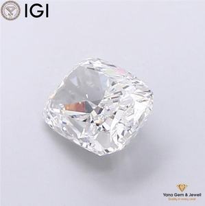 Diamant de laboratoire CVD de 2,00 carats, forme coussin, couleur E, clarté VVS2, certifié IGI, idéal pour une bague de fiançailles - Product Image 4