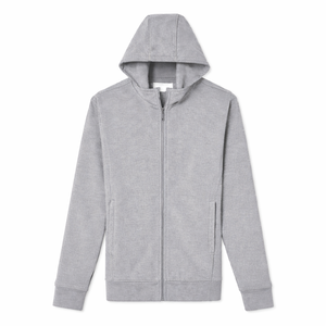 Sudadera con capucha unisex con cremallera |   Sudadera de Manga Larga de Color Sólido para Otoño |   Con capucha informal |   Venta al por Mayor OEM Personalizada al por Mayor - Product Image 6