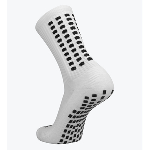 Chaussettes antidérapantes pour hommes, femmes et jeunes, chaussettes de sport antidérapantes pour le football, le basketball, la gym, le yoga, avec logo sur le dessus - Product Image 5