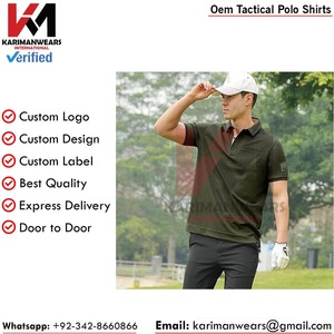 เสื้อโปโลแบรนด์สั่งทำพิเศษ เนื้อผ้าระบายอากาศ แห้งเร็ว รับผลิตแบรนด์ส่วนตัว ขายส่งสำหรับแบรนด์กิจกรรมกลางแจ้ง - Product Image 4
