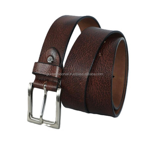 Cinturón Casual de Negocios para Hombre con Hebilla Ajustable de Aleación, Cinturón Casual de Cuero Hecho a Medida para Unisex - Product Image 1