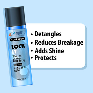 Laca para el cabello OEM/ODM Hairstyle LOCK IT Weather Control con fijación de hasta 48 horas, antifrizz, 8.25 oz a precio de mayoreo con etiqueta privada - Product Image 4