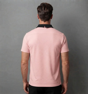 Camisetas Polo Personalizadas con Logotipo de Marca, Estilo Urbano, Hip Hop, Oversize, Corte Recto, Hombros Caídos, Manga Corta para Hombre - Product Image 4