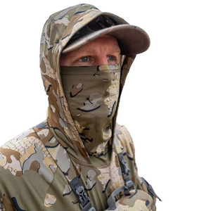 Hoodie de chasse pour homme, personnalisé, anti-UV, haute performance, à manches longues, avec passe-pouce, pour la pêche et la chasse en extérieur, vente en gros - Product Image 5