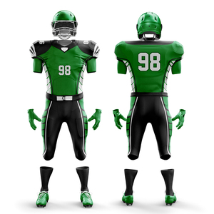 Service OEM, ensemble d'uniformes de football américain, couleur personnalisée, uniforme de football américain respirant - Product Image 1