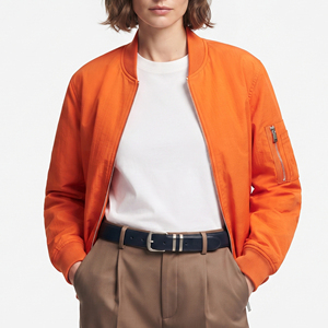 Chaqueta Bomber de Moda para Hombre, Chaqueta Bomber de Vuelo MA1 con Logotipo Personalizado al por Mayor, Chaqueta Bomber de Vuelo de Nailon para Hombre - Product Image 1