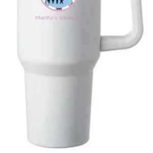 Taza de Viaje Personalizada de Acero Inoxidable de 40 oz, Vaso Térmico Aislado con Asa, Logotipo de Jack and Jill Martha's Vineyard, Vasos con Aislamiento al Vacío - Product Image 5