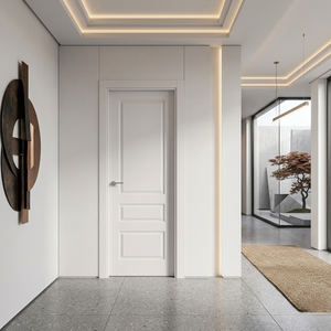 Puertas Interiores Modernas Minimalistas para Apartamento, Puertas Interiores Contemporáneas para Casa, Puertas de Madera MDF Impermeables para Oficina en Casa - Product Image 2