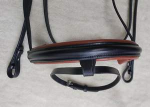 Bridon de cheval en cuir professionnel de qualité supérieure, réglable et confortable, accessoires équestres au meilleur prix de gros - Product Image 2