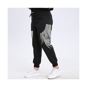 กางเกงวอร์มผู้ชายประดับเพชร ผลิตจากโรงงาน สีสันตามสั่ง ขายดี - Product Image 2