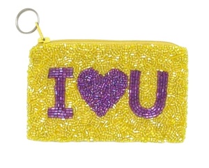 Mignon Fantaisie De Luxe À La Main Carré Perlé Broderie Porte-Monnaie Belle À La Mode Nouveau Design Élégant De Noël Décoration De La Maison - Product Image 5