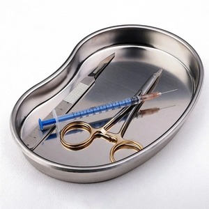 Bandeja Esterilizada de Acero Inoxidable en Forma de Riñón, Recipiente, Frasco, Botella, Pinzas, Accesorio Médico, Dental, Quirúrgico, Cosmético, para Tatuajes - Product Image 5