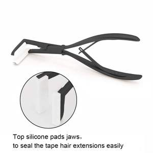 Vente en gros d'outils professionnels durables pour extensions capillaires : presse-perles, pinces en acier inoxydable, ciseaux de coupe, aiguilles à boucle, pinces de sectionnement - Product Image 2