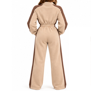 Combinaison en polaire pour femmes EAZWEARS, vêtements d'hiver décontractés, exportateur en gros avec options de marquage personnalisé, production de qualité, OEM - Product Image 2