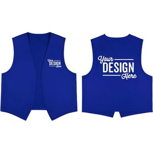 2025 Chaleco de trabajo Unisex personalizado sin botones diseño para restaurante supermercado empleado para trabajo voluntario Logo impresión posible - Product Image 5