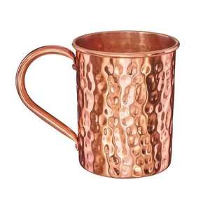 Taza Moscow Mule de cobre martillado artesanal de primera calidad, calidad de bar y restaurante a un precio competitivo - Product Image 4