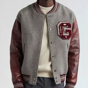 Direct Factory Suppliers <b>Baseball</b> <b>Jackets</b> Customize Material and Colors Totally Customizable Top Quality <b>Men</b> Varsity <b>Jacket</b> - Product Image 1