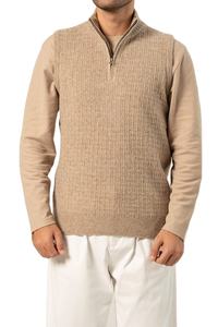 Pulls à col roulé pour hommes de qualité supérieure, chauds pour l'hiver, tricotés, couleur unie, manches longues, décontractés, amples et respirants - Product Image 3