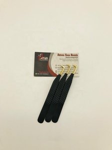 Pince à épiler d'extension de cils à pointe en fibre pointe entièrement fermée solide forte adhérence en acier inoxydable logo privé pince à cils - Product Image 4