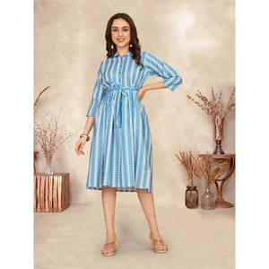 TRENDING ALGODÓN ESTAMPADO UNA PIEZA SKY - Product Image 1