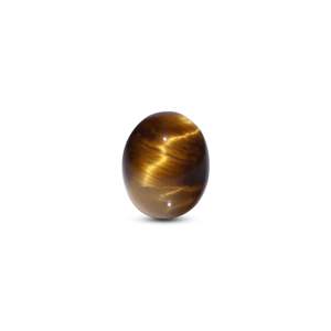 Natural Tiger Eye Oval Gemstone 7.8 Carat Certified Wholesale Yellow White Pink Purple Blue - Product Image 1