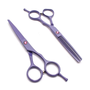 Ciseaux de coiffure professionnels en acier inoxydable, ciseaux de salon, OEM ODM, marque privée, vente en gros, outil de barbier - Product Image 1