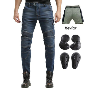 AA Rated Plus Size Men's Sportswear Custom Team Winter Racing <b>Motorbike</b> Jeans Breathable Quick Dry Stone Washed Zipper - Product Image 2