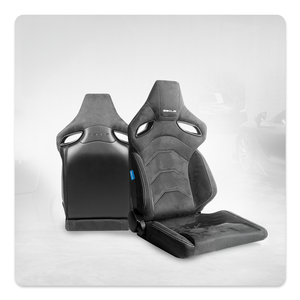 Silla de Juego Profesional Premium Uniq Alcantara Racing Seat, Silla de Oficina Giratoria Multifuncional con Altura Ajustable y Reclinable - Product Image 2