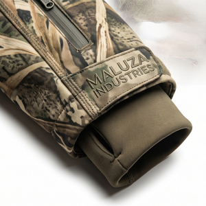 Chaqueta de Caza de Nailon Impermeable con Camuflaje Personalizado Directo de Fábrica para Hombre, Chaqueta Táctica de Forro Polar Térmico Silencioso con Logotipo Frontal - Product Image 6