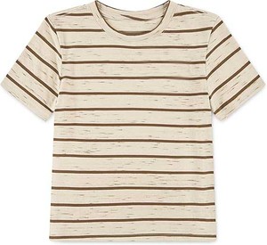 Camiseta a Rayas de Algodón de Alta Densidad, Tejido Grueso y Duradero, Camiseta Urbana para Hombre, Logotipo Personalizado, Venta al Por Mayor - Product Image 1