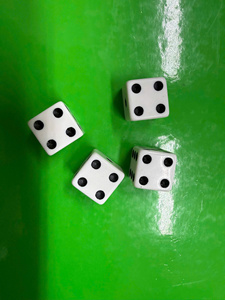 Juego de Dados Cuadrados de Plástico Ecológicos Clásicos Personalizados de Primera Calidad, Juegos de Mesa, Casino, Fiestas, Entretenimiento, Duraderos, Coloridos, Más Vendidos - Product Image 3