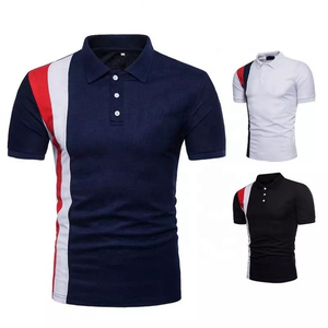 Polo haut de gamme avec logo personnalisé, mélange polyester/coton, jersey respirant, uni, formel, pour le golf - Product Image 1