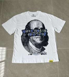 เสื้อยืดผู้ชายลายกราฟิก สไตล์สตรีททันสมัย พิมพ์ลายสวยงาม สวมใส่สบาย เนื้อผ้านุ่ม สำหรับแฟชั่นประจำวัน - Product Image 6