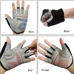 Unisex Half-Finger Racing Gloves Breathable Bicycle Gloves Absorbing Padded for Outdoor Gym Sports Providing Hand Protection - Product Image 3