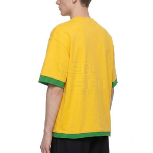 T-shirt Homme Ample en Toile Lavée 100% Coton, Confortable et Doux, Coupe Épaules Tombantes, Séchage Rapide, Écologique, Idéal Sport et Entraînement - Product Image 5