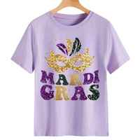 T-shirts tendance de haute qualité, personnalisés, 100% coton, brillants, respirants, séchage rapide, avec strass, pour femmes